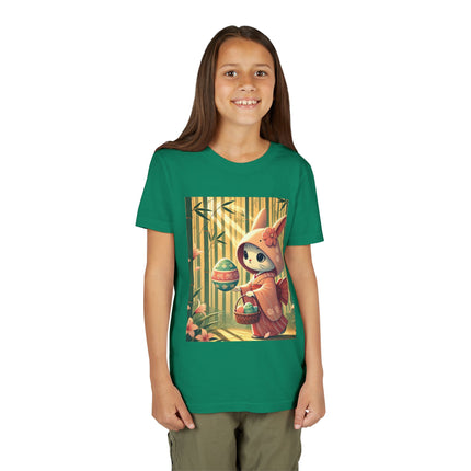 Geisha Kitten’s Easter Stroll Youth Short Sleeve Tee