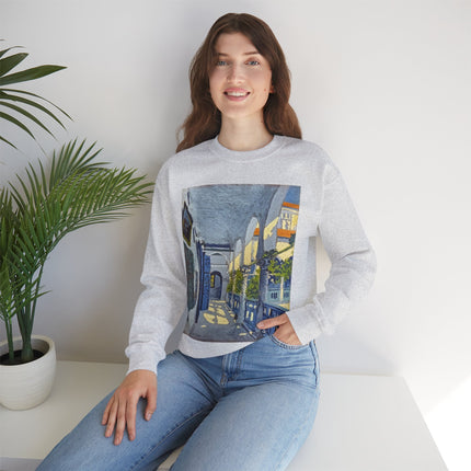 Gallery of a Moroccan Riad by George Gaudion Heavy Blend™ Crewneck Sweatshirt