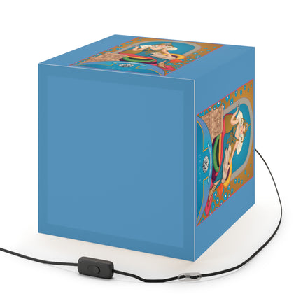 April & Diamond Zodiac Light Cube Lamp
