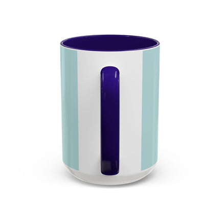 ❄️🌼 The Winter Flower Wanderer Colorful Mug – Colorful Art Deco Snow Fantasy