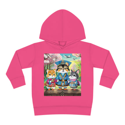 Fluffy Explorers Toddler Pullover Fleece Hoodie