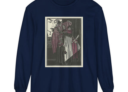 L’écran by Fernand Siméon Garment-dyed Long Sleeve T-Shirt