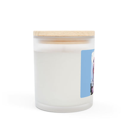 Goddess of the Swirling Sea Frosted Candle