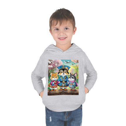 Fluffy Explorers Toddler Pullover Fleece Hoodie