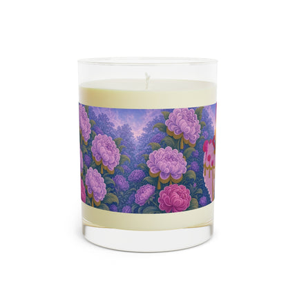 🌸🎭 The Lavender Masquerade Garden Scented Candle – Art Deco Floral Elegance
