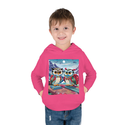 Whimsical Wise Ones Toddler Pullover Fleece Hoodie