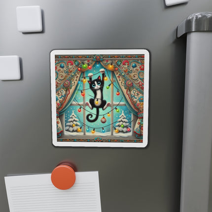 Mischief in Tinselland Die-Cut Magnets (5 Sizes)