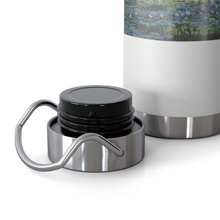 Water Lilies and Japanese Bridge by Claude Monet Copper Vacuum Insulated Bottle, 22oz