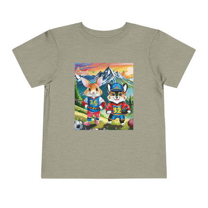 Animal Athletes Toddler Short Sleeve Tee