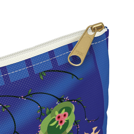Spring Whispers Accessory Pouch – Vintage Art Fashion Design
