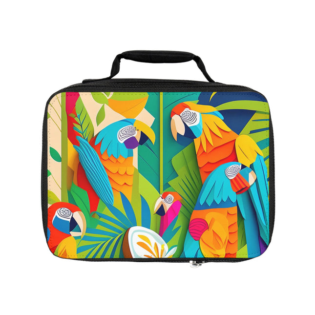 Colorful Macaws Lunch Bag