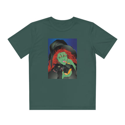 Mirror, Mirror A Witch's Touch Youth Competitor Tee
