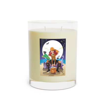Moonlit Pirate Halloween Scented Candle - Full Glass, 11oz