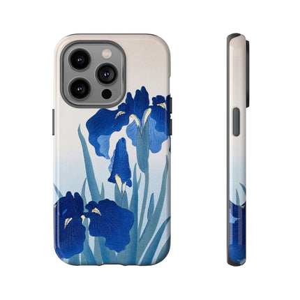 Iris Flowers by Ohara Koson Phone Cases