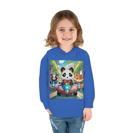 Bumper Car Bonanza Toddler Pullover Fleece Hoodie