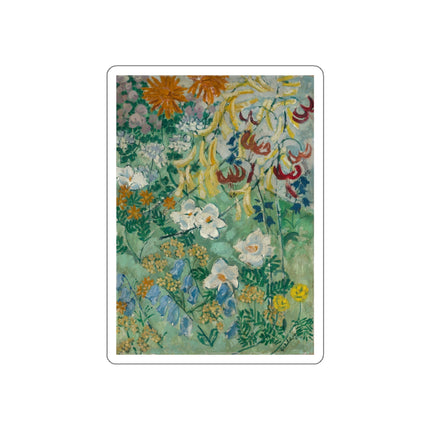 Flowers by August Babberger Die-Cut Stickers (5 Sizes)