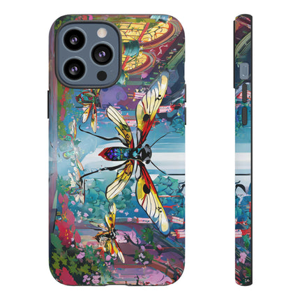 Neon Swarm Phone Cases