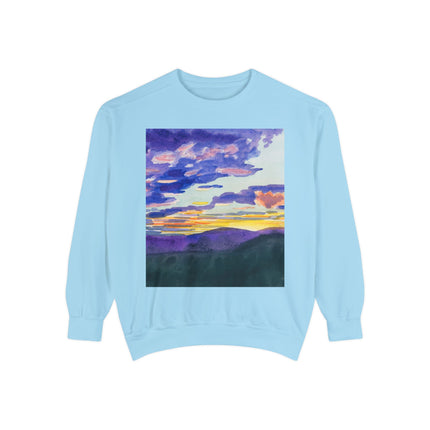 Naturstudie XII by Karl Wiener Garment-Dyed Sweatshirt