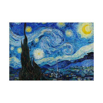 The Starry Night by Vincent Van Gogh Matte Horizontal Posters