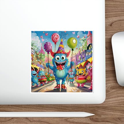Monster Parade Madness Die-Cut Stickers (5 Sizes)