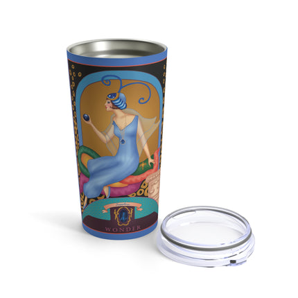September & Sapphire (from the Gem Series) by Sofia Chiostri Tumbler 20oz