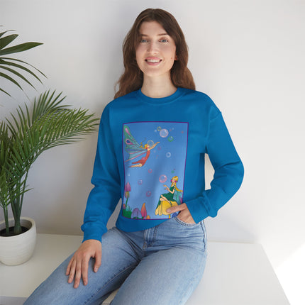 Blossoming Fairy Magic Unisex Heavy Blend™ Crewneck Sweatshirt