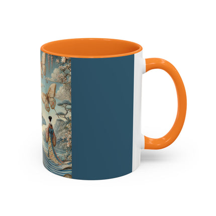 Butterfly Empress Colorful Mug – Graceful Butterflies & Timeless Elegance