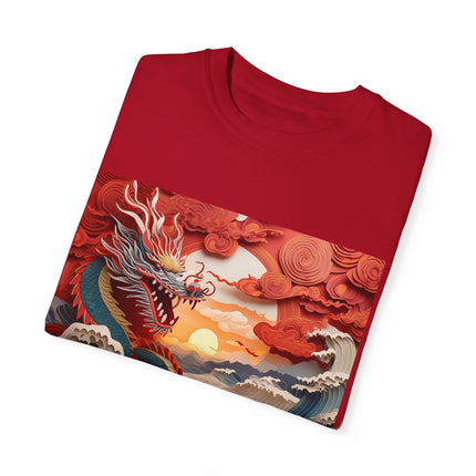 Emergence of the Dragon Unisex Garment-Dyed T-shirt