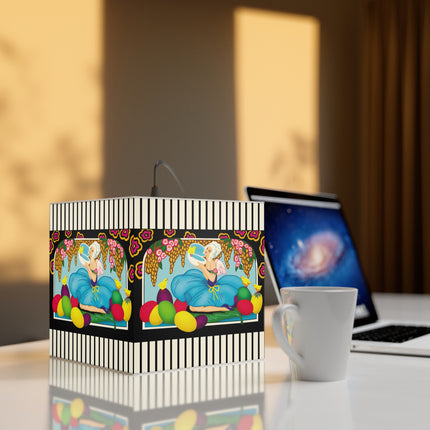 Blooms and Chicks Light Cube Lamp