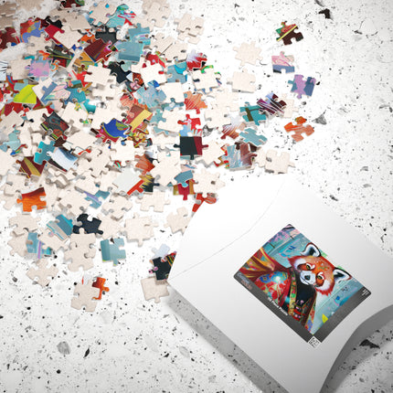 Cybernetic Red Panda Puzzle (110, 252, 520-piece)