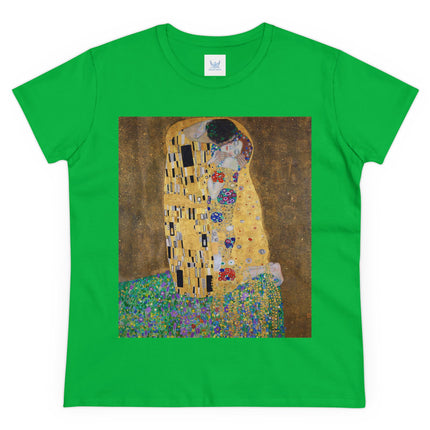 The Kiss by Gustav Klimt Women's Midweight Cotton Tee