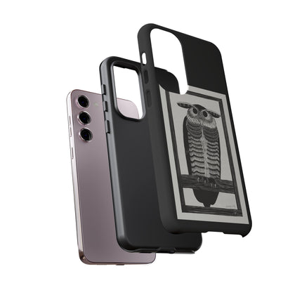 Horned Owl by Samuel Jessurun de Mesquita Phone Cases