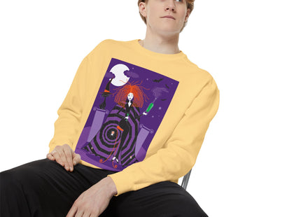 Mystic Elegance Unisex Garment-Dyed Sweatshirt