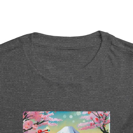 Rainy Day Ducks Toddler Short Sleeve Tee
