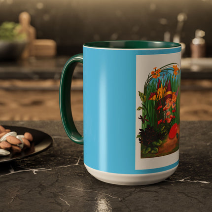 Spring Fairies & Floral Delights Colorful Mugs (11oz, 15oz)