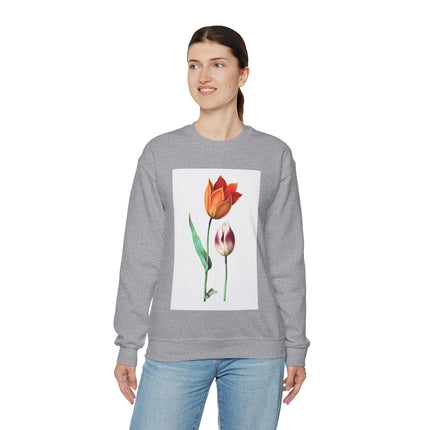 Tulip by Anselmus Boëtius de Boodt Heavy Blend™ Crewneck Sweatshirt