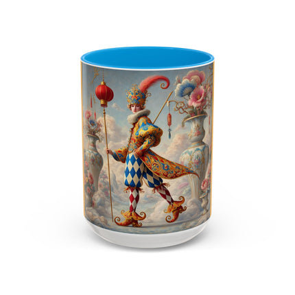 The Ornamental Jester Colorful Mugs (11oz, 15oz)