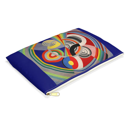 Rythme No. 1 Accessory Pouch – Robert Delaunay Orphism Abstract Art Design