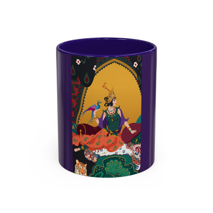 The Jewel Pavilion Colorful Mug (11oz, 15oz) – Royal Elegance, Peacock Beauty & Jewel-Toned Splendor