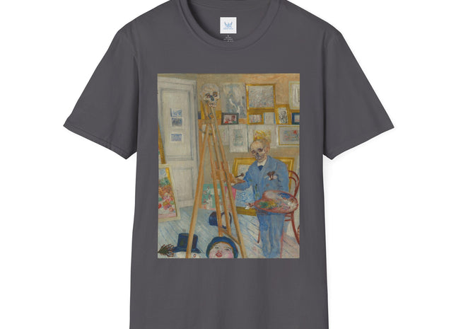 The Skeleton Painter by James Ensor Softstyle T-Shirt