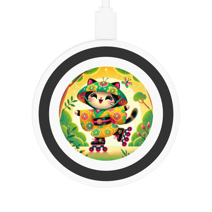 Firefly Dance on Wheels Quake Wireless Charging Pad