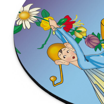 A Fairy's Delight Mouse Pad, Round and Rectangle