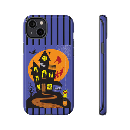 Halloween Night at the Haunted House Phone Cases