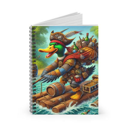 The Daring Drake Spiral Notebook - Ruled Line