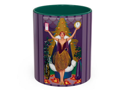 Countdown to Christmas Elegance Colorful Mugs (11oz, 15oz)