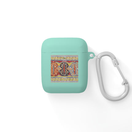 Reproduction of the Shield Frieze by Emile Gilliéron AirPods Case
