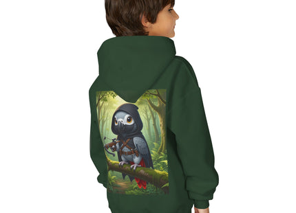 The African Grey Sentinel Youth Heavy Blend Hooded Sweatshirt