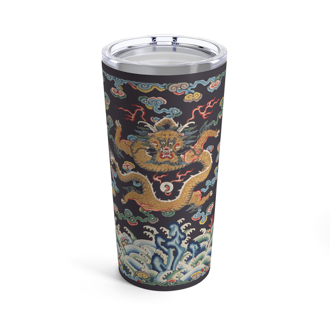 Rank Badge with Dragon with Deer Hooves Tumbler 20oz