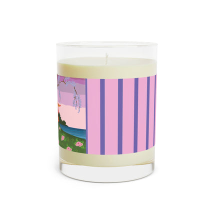 Elegance and Blooms Scented Candle - Full Glass, 11oz