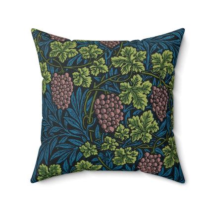 Vine Pattern by William Morris Spun Polyester Square Pillow